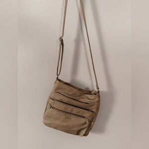 Elegant Tan Crossbody Bag